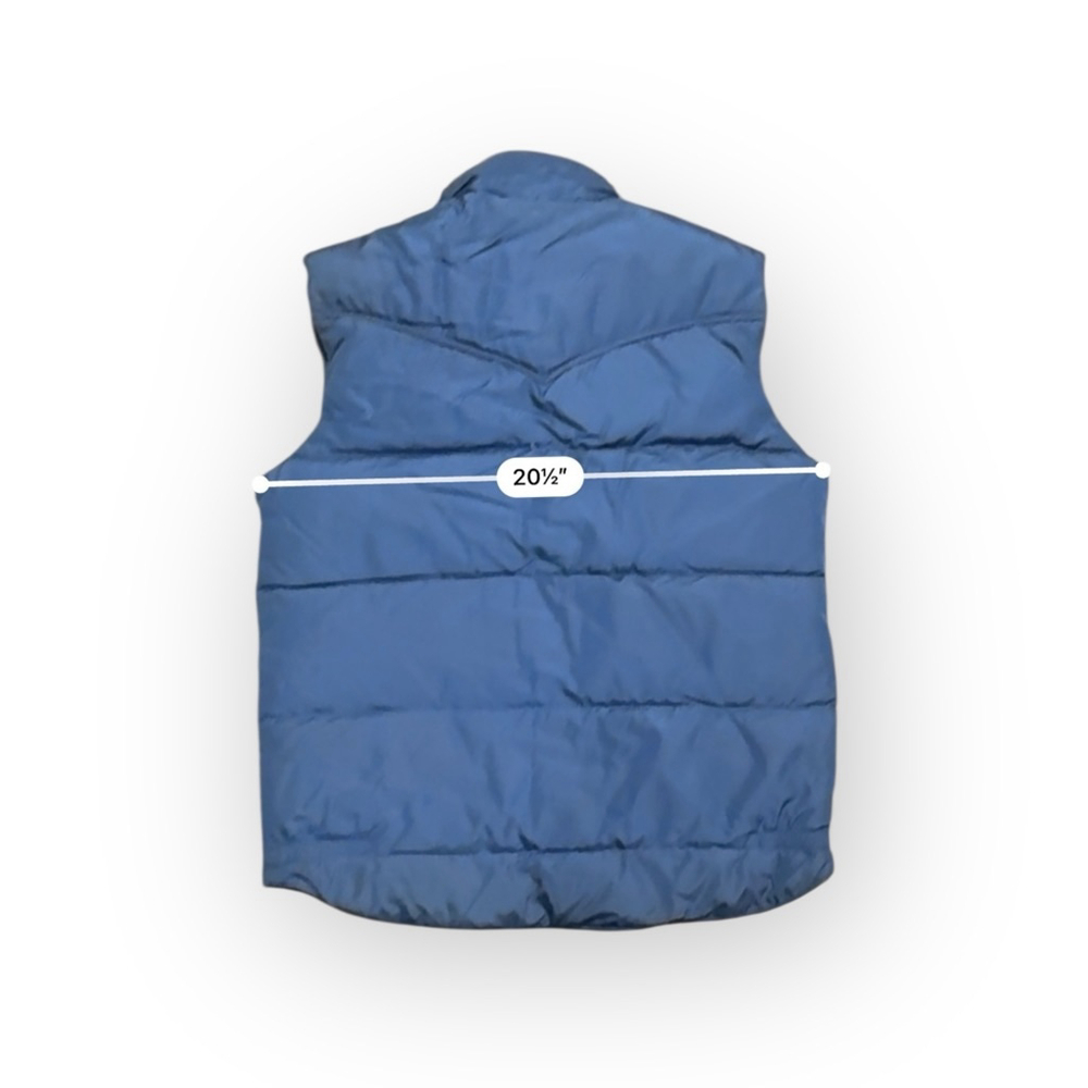 Vintage 70s-80s Rainer Sportswear Men's Down Puffer Vest Snap Front Sz M - Picture 8 of 9